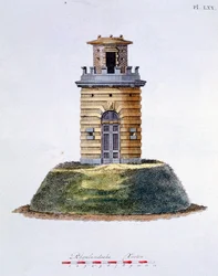 Design du Magazine of Garden Gems par G. van Laar, publié en 1802