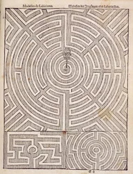 Conceptions pour des labyrinthes, de The Dutch Gardener par Johann van der Groen, publié en 1699