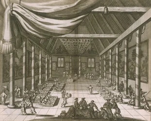 Palais impérial, Pékin, 1670