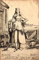 Jeune fille de Zijpe