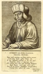 Portrait de Hubert van Eyck, planche 1 d