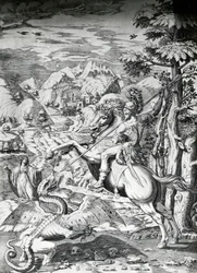 Saint Georges et le Dragon, XVIe siècle