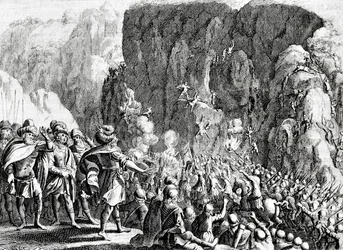Le siège de Massada, c.1700