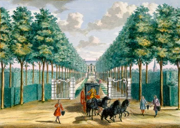 Vue de la maison Velserbeek depuis l