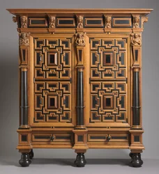 Armoire (Kast), fabriquée en Hollande, c.1625-1650