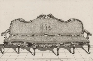 Canapé, seconde moitié du XVIIIe siècle