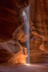 Sunbeam dans Slot Canyon