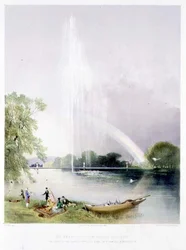 La Grande Fontaine, Jardins d