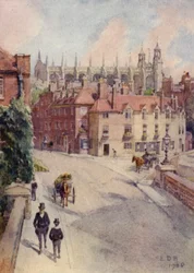 Eton: Pont de Barnes Pool, Rivage de Baldwin, et Chapelle Supérieure