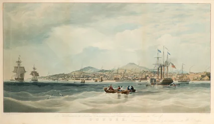 Vue de Dundee depuis la rivière