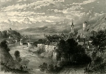 Laufenburg, vers 1872