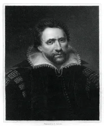 Benjamin Jonson, dramaturge, poète et acteur de la Renaissance anglaise, 1834