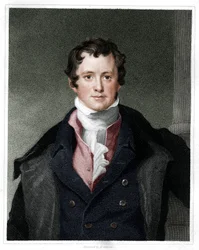 Humphry Davy, chimiste anglais, 1833
