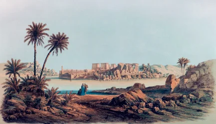 Philae, Égypte, 1842-1845