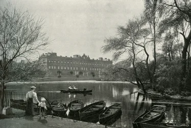 Palais de Buckingham, vers 1897