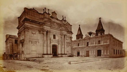 Église de San Francisco et bureau de poste, Guatemala