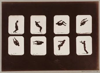 Planche 106. Athlètes, Saut Périlleux Torsadé