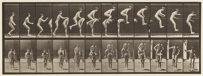 Planche 168. Saut; Par-dessus le dos d