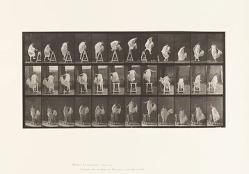 Monter sur un Chevalet; Sauter en Bas, Tourner, 1885