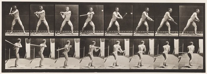 Base-ball; Battre, 1885