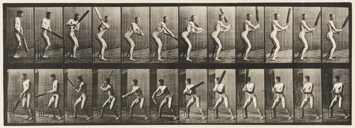 Planche 293. Cricket; Battre; Coup arrière, 1885