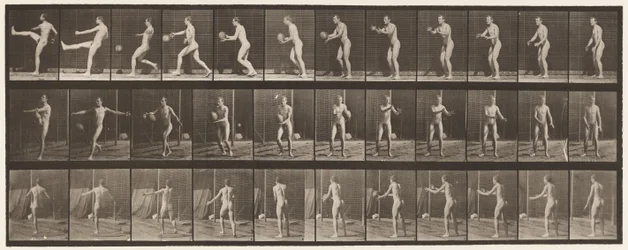 Planche 301. Football; Punt, 1885