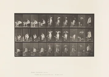 Phases diverses de la toilette