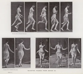 La figure humaine en mouvement : Phases sélectionnées de la série 53