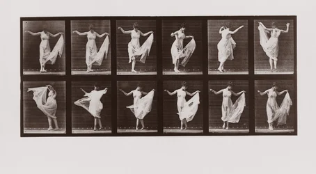 Femme dansant, Planche 107 de Animal Locomotion, 1887