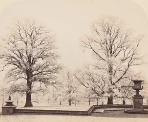 Givre, une scène de parc, 1862