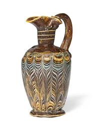 Oenochoé grec formé au noyau, c.2e-1er siècle av. J.-C.