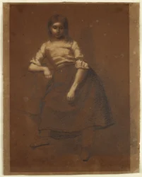 Jeune paysanne hollandaise