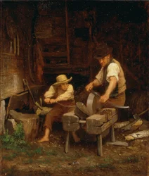 Aiguiser la faux, 1864