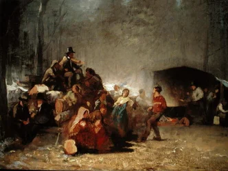 La fête dans le camp de sucre d