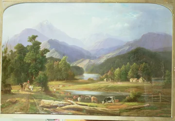 Paysage de Nouvelle-Zélande, 1872