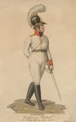 Portrait du Grand-Duc Constantin Pavlovitch de Russie 1779-1831, 1807