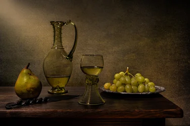 Nature morte classique aux fruits