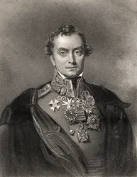 Henry Hardinge, gravé par F. Holl, de 