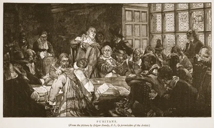 Puritains, illustration de 