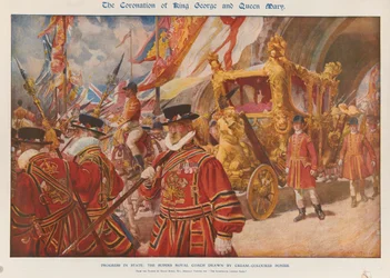 Le couronnement du Roi George V