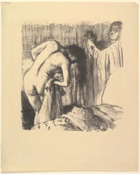 Après le bain III, 1891-92