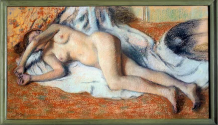 Après le bain ou nu s