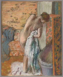 Après le bain (Femme s