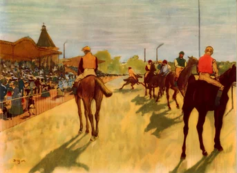 Aux courses, vers 1866-1868, 1937
