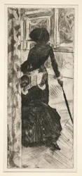 Au Louvre : La Peinture (Mary Cassatt)