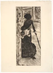 Au Louvre : La peinture (Mary Cassatt)