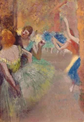 Scène de ballet, vers 1885