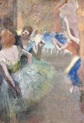 Scène de ballet, vers 1885
