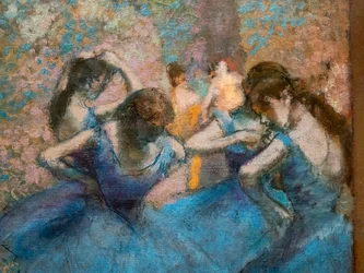 Danseuses bleues (détail)
