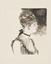 Chanteuse de café-concert, 1878-80